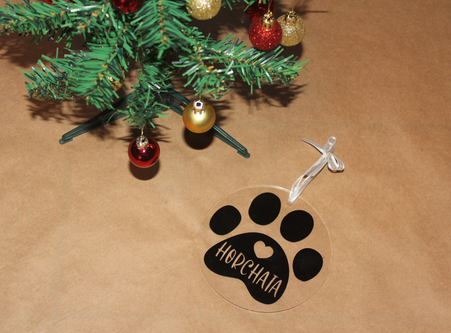 Custom Pet Name Ornament